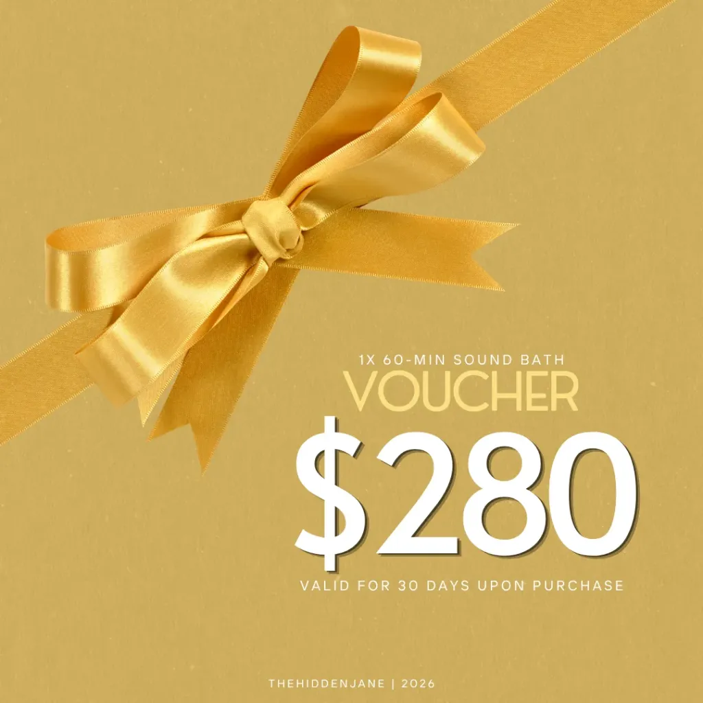 60-Min Group Sound Bath Gift Voucher