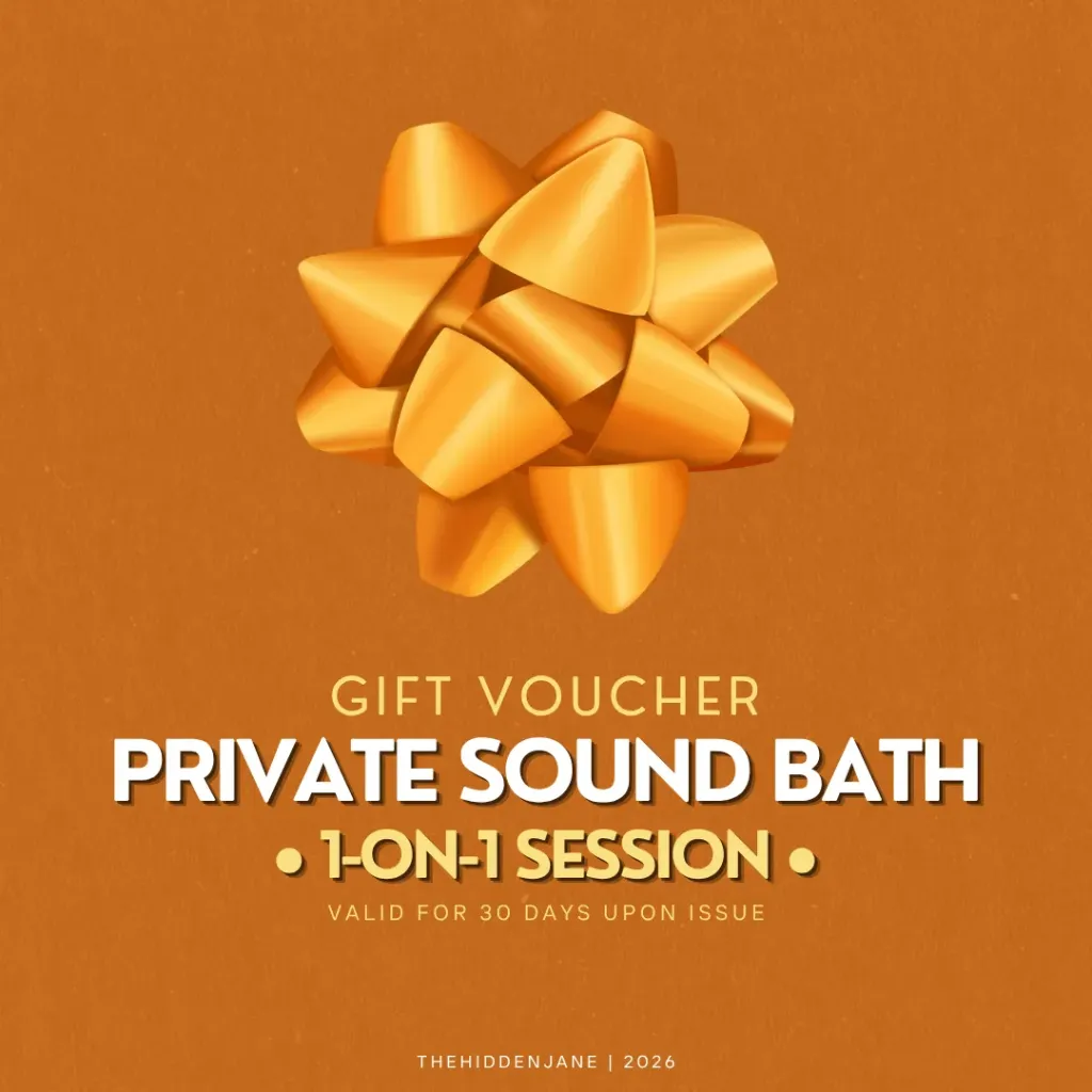 1-on-1 Private Sound Bath Gift Voucher